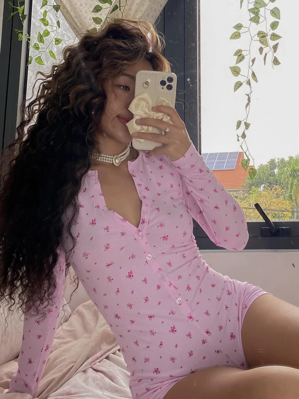 Women's Short Jumpsuits Slim Fit Stretch One Piece Yoga Playsuits Romper Sexy Fitness Female Pink GYM O Neck Bottons Sportwears