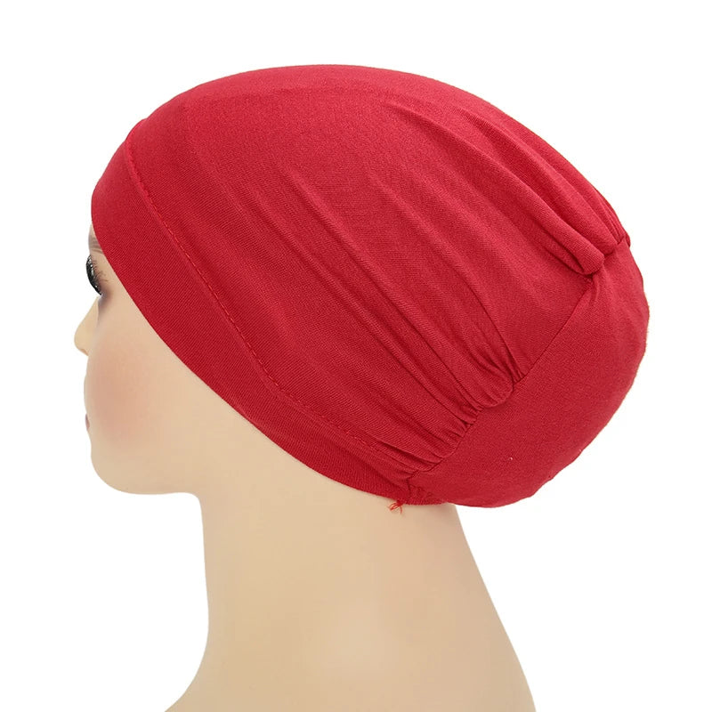 2026 New Women's Hijabs Islamic Undercap Muslim Abaya Hijabs Soft Strech Jersey Turbans Turban Instant Head Wrap Women Cap