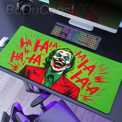 J-Jokers Popular Movies Mousepad HD Printing Computer Gamers Locking Edge Non-slip Mouse Pad XXL Non-Slip Keyboard PC Desk Pad