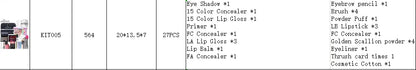 Make Up Sets Eyeshadow Lipstick Eyebrow Concealer Powder Brush Complete Makeup Kit For Women Female Beginner Student Full Set