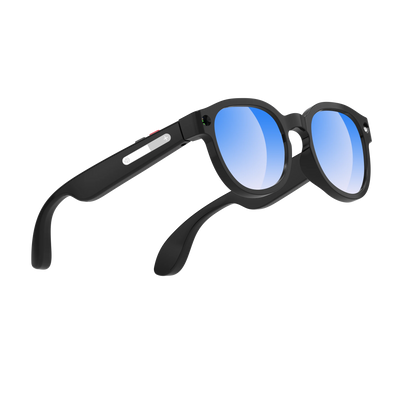 Smart Glasses 2MP Video Camera Multifunctional AI Translation Conversation Recording Music Control Wifi Transmission 2026