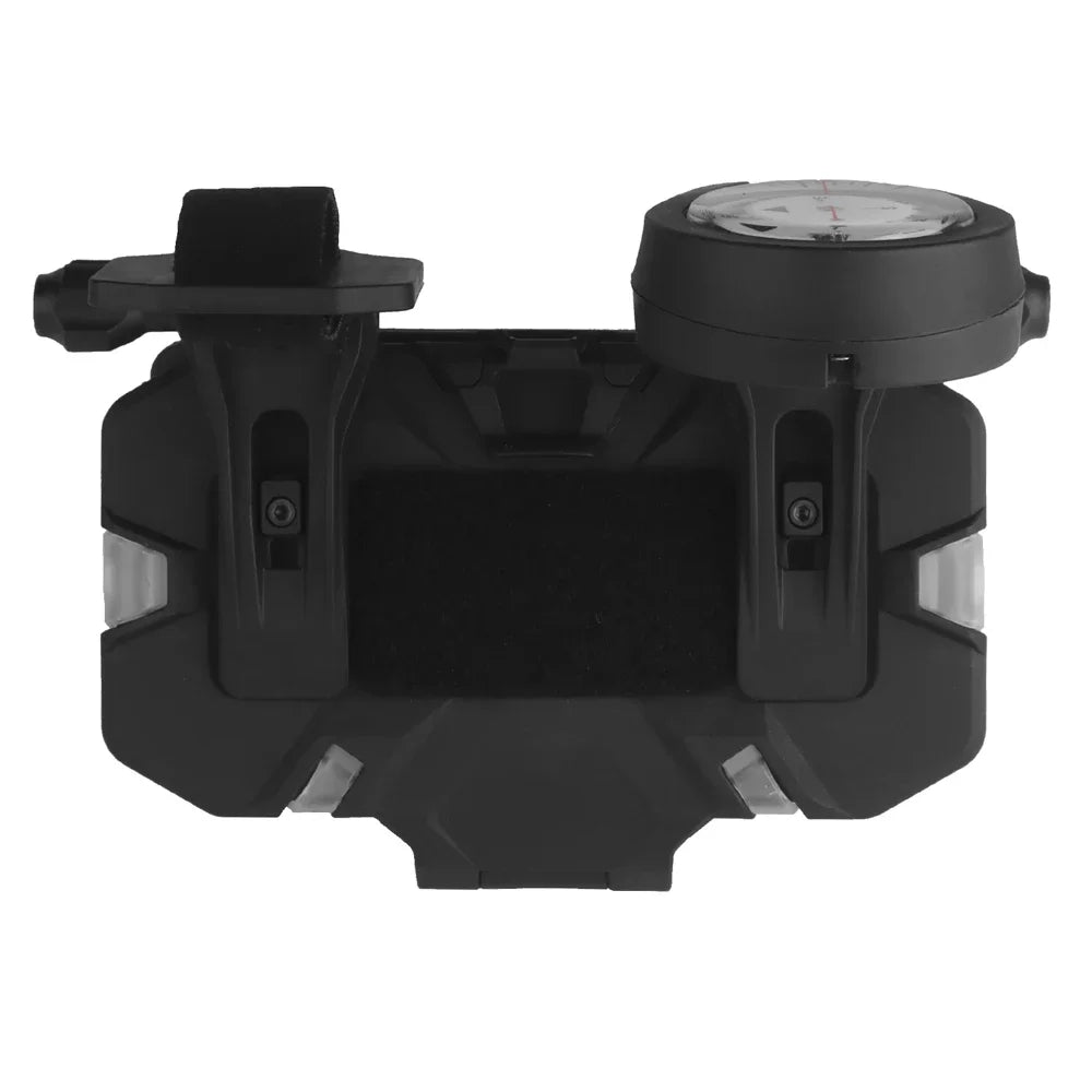 Tactical Militar Outdoor Survival Compass for MOLLE Mobile Phone Holder Navigation Board Foldable Admin Panel Hunting Vest Gear