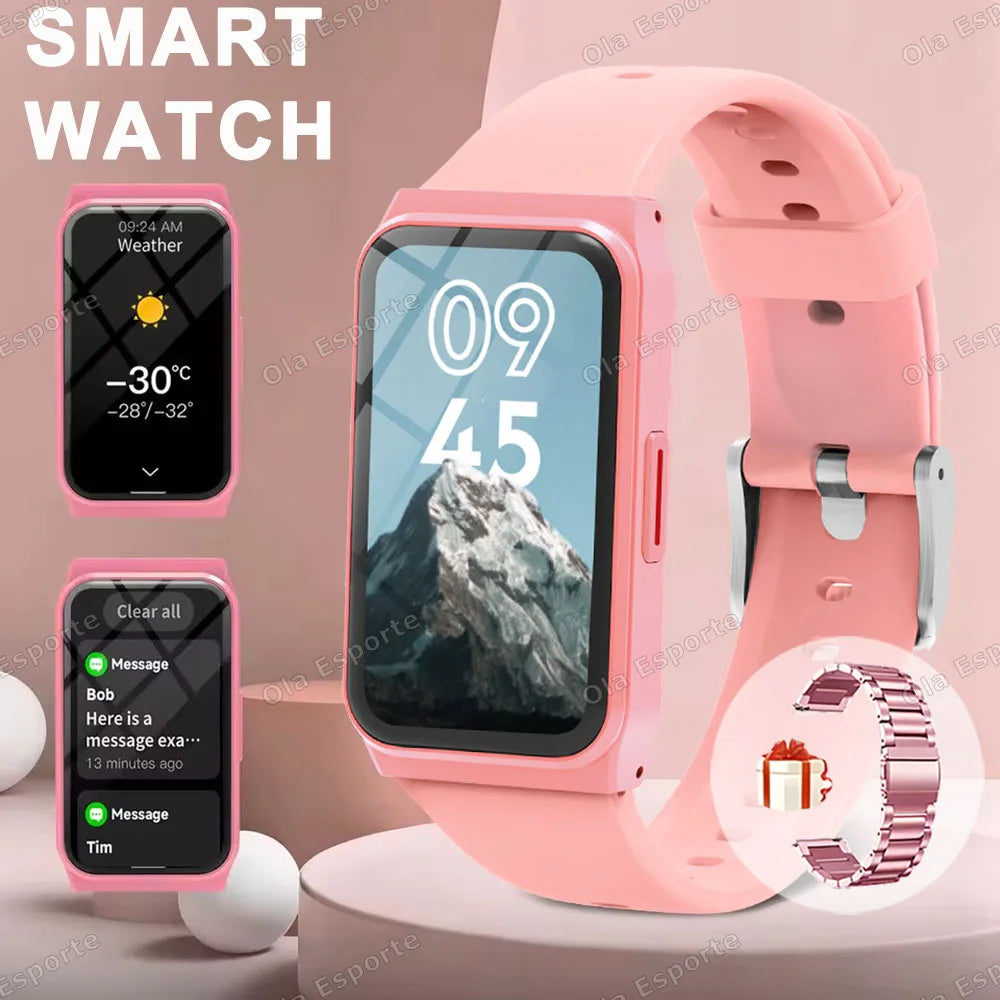 New Smart Watch Lightweight Health & Sleep Monitoring Multiple Sport Modes Music Control For Men Women Smartwatch Holiday Gifts