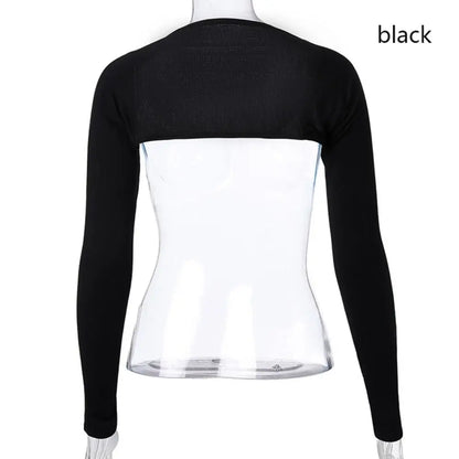 Undershirt Arm Sleeves Shawl Islamic Long Shoulder Sleeves Soft Modal Crop Top Stretchy Muslim Arm Cover Shrug Women