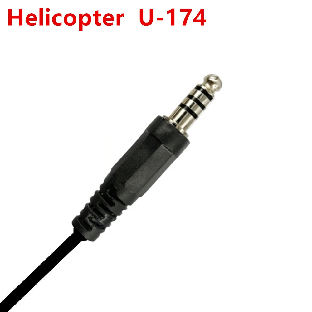 Slow rebound sponge noise reduction david clark headset, light and easy to wear rear mounted pilot in Ear Aviation headset