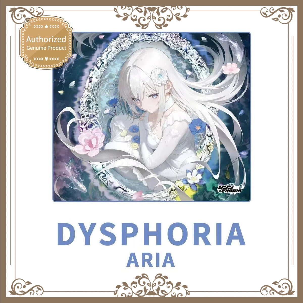 DYSPHORIA Aria 1.5mm Speed Coated Glass Mouse Pad 100% Original Genuine For FPS Competitive Gaming