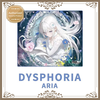 DYSPHORIA Aria 1.5mm Speed Coated Glass Mouse Pad 100% Original Genuine For FPS Competitive Gaming
