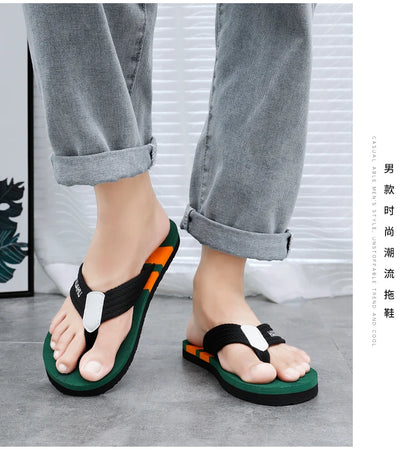 Men's Summer Flip Flops EVA Non Slip Slippers Soft High Quality Sandals Beach Indoor Slides Ultralight Fashion Orginal Shoes