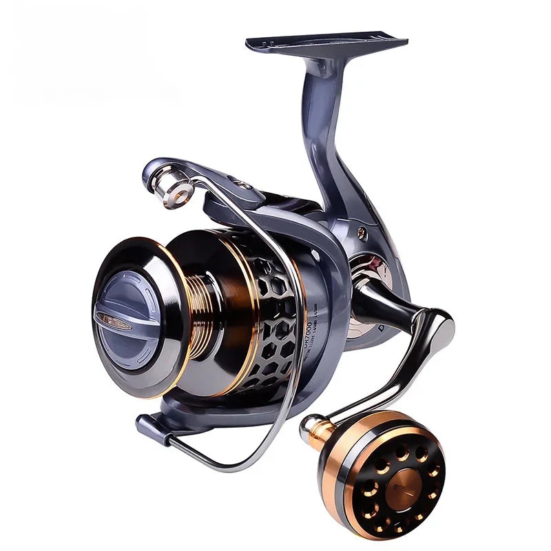 ZWICKE High Quality Max Drag 21KG Spool Fishing Reel Gear 5.2:1 Ratio High Speed Spinning Reel Casting Reel Carp for Saltwater