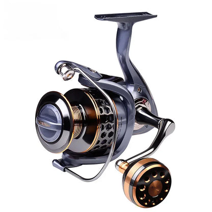 ZWICKE High Quality Max Drag 21KG Spool Fishing Reel Gear 5.2:1 Ratio High Speed Spinning Reel Casting Reel Carp for Saltwater