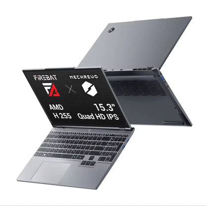 Firebat Wujie 15X Pro - Amd Ryzen 7 H255, 32Gb Ddr5 Ram, 1Tb Pcie 4.0 M.2 Ssd, Wi‑Fi 6 + Bluetooth 5.2, 15.3" 2.5K 120Hz Display, Windows Gaming Laptop