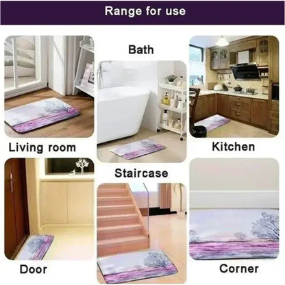 Sports Car Doormat Floor Mat for Entrance Hallway Garage Automotive Decor Gift for Car Lovers Racing Supercar JDM Style Home Rug