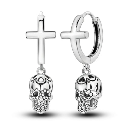 925 Sterling Silver Original Hoop Earring For Woman Luxury  Pendientes Wedding Jewelry Gift