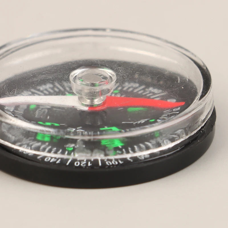 35/40MM Handheld Compass ABS Camping Pocket Compass Portable Navigation Climbing Riding Children Gift Outdoor Survival Gear