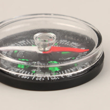 35/40MM Handheld Compass ABS Camping Pocket Compass Portable Navigation Climbing Riding Children Gift Outdoor Survival Gear