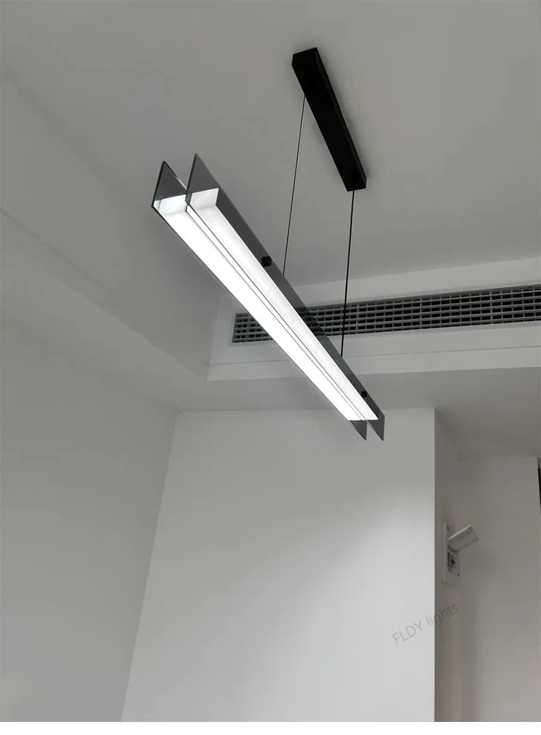 LED Chandelier Pendant lights restaurant lights Nordic modern minimalist office long bar dining room chandeliers kitchen lamps