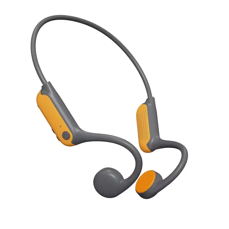 2026 Upgraded Open Ear Headphones, Wireless Sports Earphones with Mic, Long Battery Life for Running, Fitness & Cycling - Black