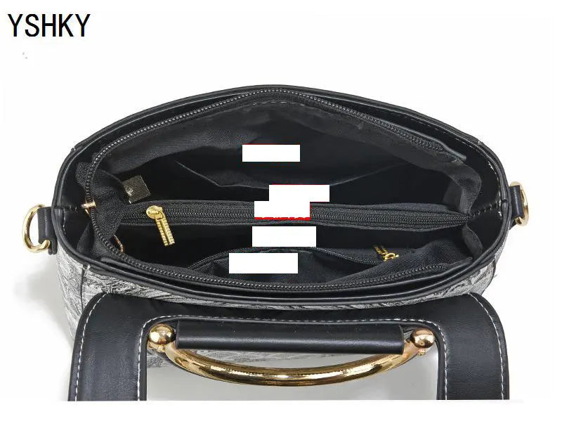 New Women bag  for shoulder bag leather handbag sac a main femme luxury designer Carrying a ox-skin bag under one shoulder bag
