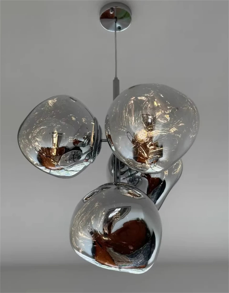 Modern Lava LED Pendant Light PVC Lights Kitchen Hanging Light Fixtures Indoor Decor Living Room Ceiling Lighting Chandelier