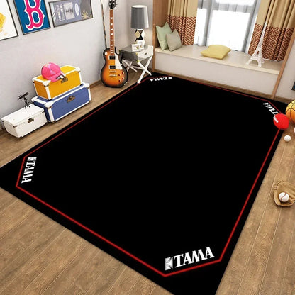 Vintage Sound Absorbing Stage Carpet Mat Rugs for Soundproofing Bass Drums Snare Electronic Jazz Musical Floo