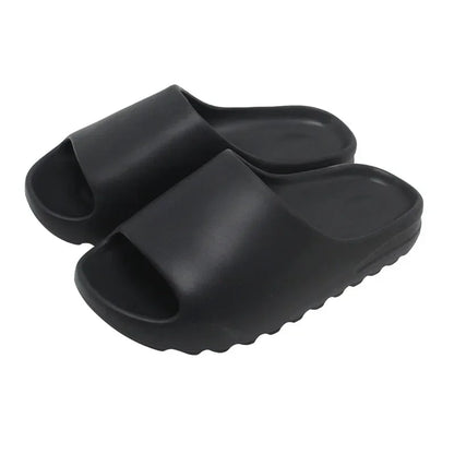 Brand High Quality Super Soft EVA Sole Summer Slippers for Men Bathroom Slippers Home Slides Couple Beach  Male Slipper