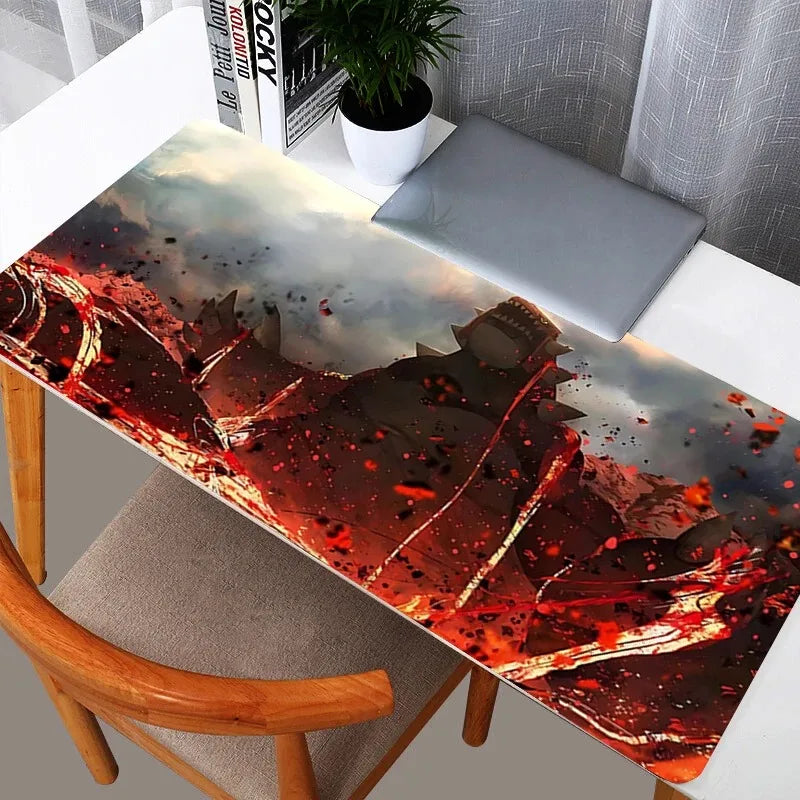 Pokemon Mew XXL Gaming Mouse Pad Non-Slip Desk Mat for Office Computer Keyboard Laptop Accessories