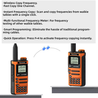 Quansheng UV K5 8 Walkie Talkie K6 Pro 512KB Memory Long Range Portable FM Ham Wireless Set Walkier Camping Communication Radio