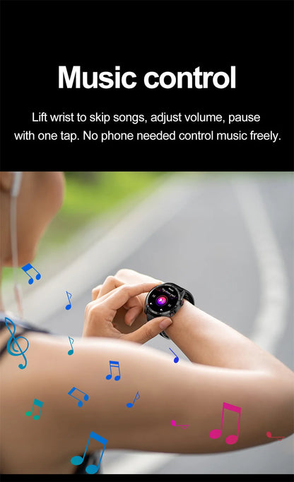 2025 New Business Smart Watch Men Bluetooth Call 1.53-inch AMOLED HD Display Multi-Sport Modes Heart Rate Monitor Smartwatch Man