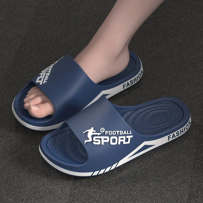 Fashion Men's Sandals Summer EVA Comfortable Anti-Slip Soft Soles House Slippers for Indoor Outdoor Wear Breathable Shower Slide
