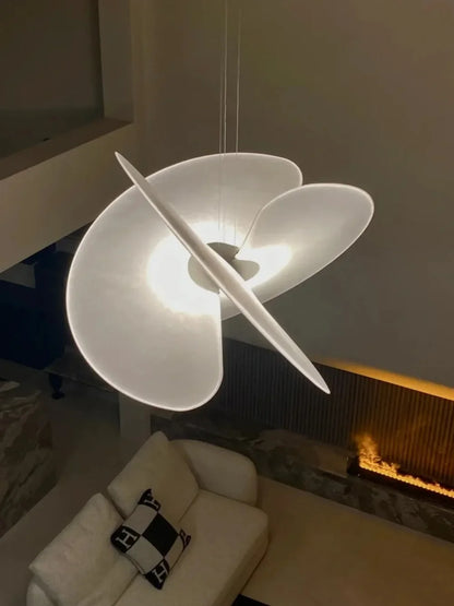 Nordic Designer Silk Pendant Light for Bar Restaurant Shop Study Room Bedroom Dining Room Living Home Decoration Indoor Lighting