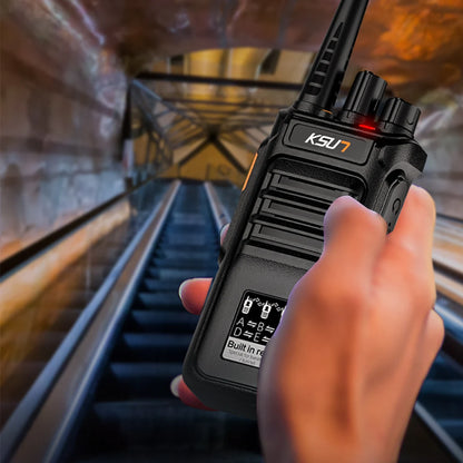 2 Pieces Repeater Walkie Talkie Long Range KSUT RL30 Professional Wireless Communication Radios For Tunnel Cellar Talkie Walkie