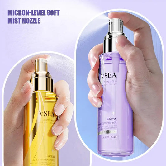 100ml Hair Care Essential Oil Spray For Women Anti Frizz Control Hair Oil Gloss Shine Fragrant Leave-In Conditioning Oil Spray