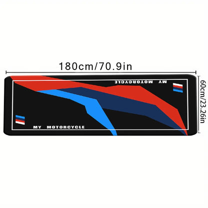 My Motorcycle Parking Carpet, Bedroom Mat, Racing Mat, Display Mat, Non-Slip Dirt-Resistant, Easy to Wash, Size Can Be Customize
