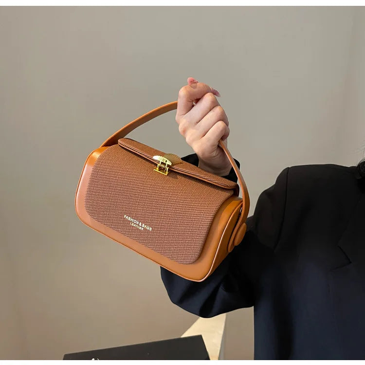 Simple Fashion Mini Square Women Crossbody Bags 2026 Luxury Designer Purses And Handbags Box Shape Pure Color Shoulder Satchels