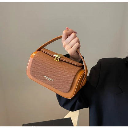 Simple Fashion Mini Square Women Crossbody Bags 2026 Luxury Designer Purses And Handbags Box Shape Pure Color Shoulder Satchels