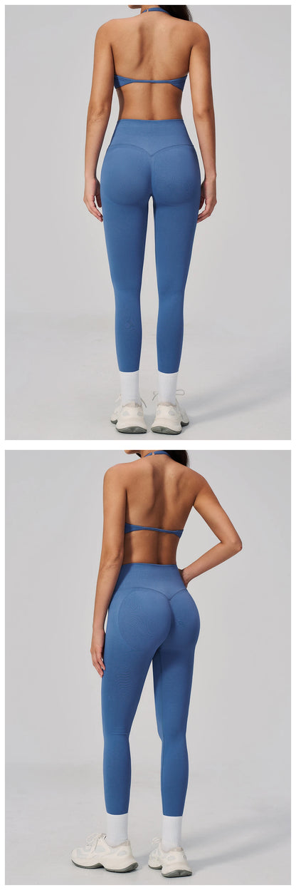 Fitness Suit 2PCS Women's Tracksuit Yoga Set Sports Outfits Gym Clothes Running Push Up Sportswear Female Workout Yoga Clothes