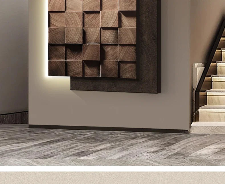 Led Geometric Wall Lamp Italy Designer Square Mounted Sconce For Living Room Resturant Background Wall Decoration Hall Way Light