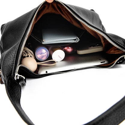 High Quality Leather Women Handbag Designer Female Large capacity Crossbody Bag Shoulder Messenger Bag Ladies Tote Sac A Main