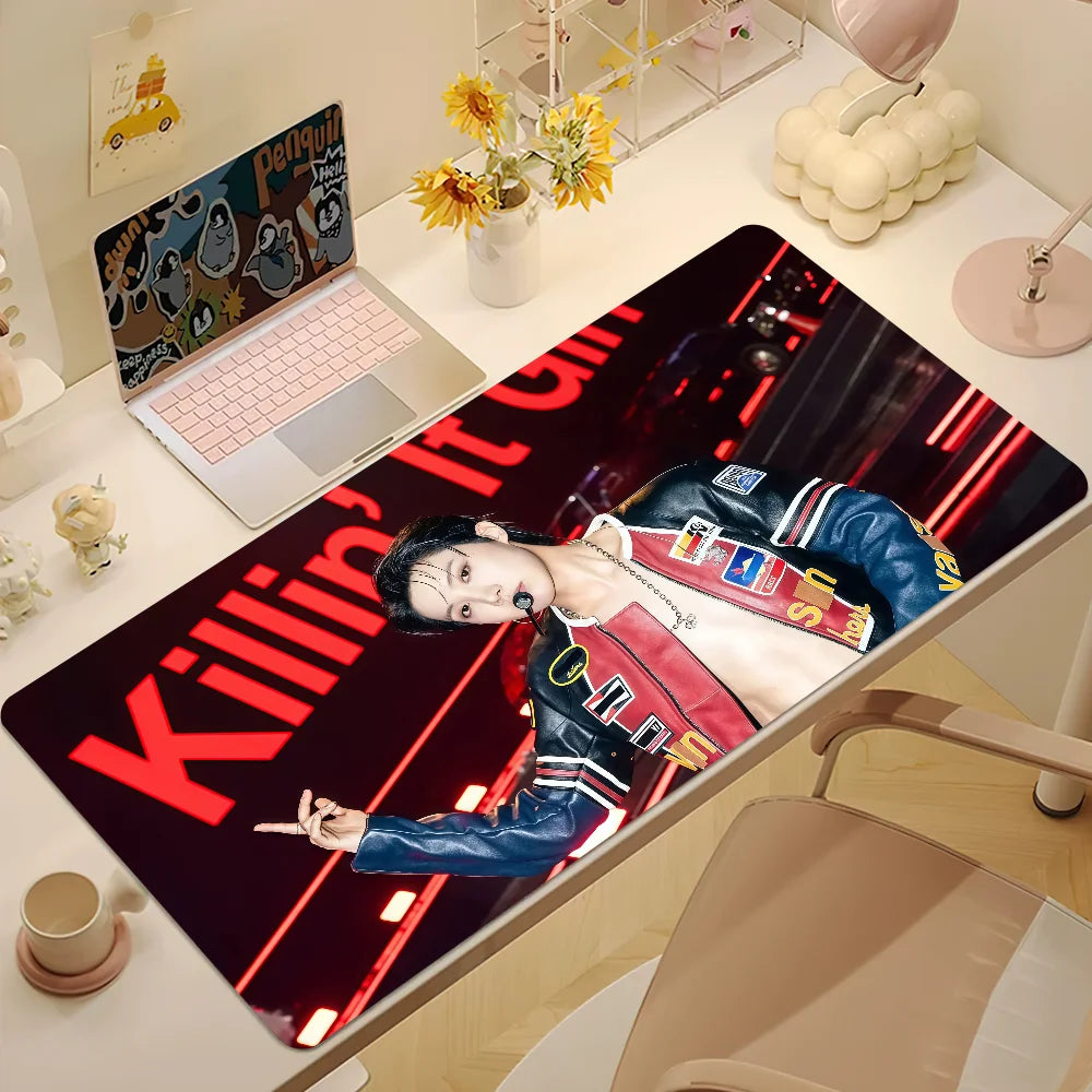 Mouse J It Pad Anti-fray Home Custom Dancer Ergonomic Office Hope Rubber Girl Large Singer Desk Mat Keyboard PC Killin Non-slip