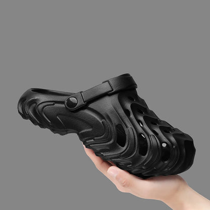 Summer Beach Clogs For Men EVA Breathable Slippers Outdoor Sandals Soft Slides Men Casual Water Garden Shoes Male Beach Sandals