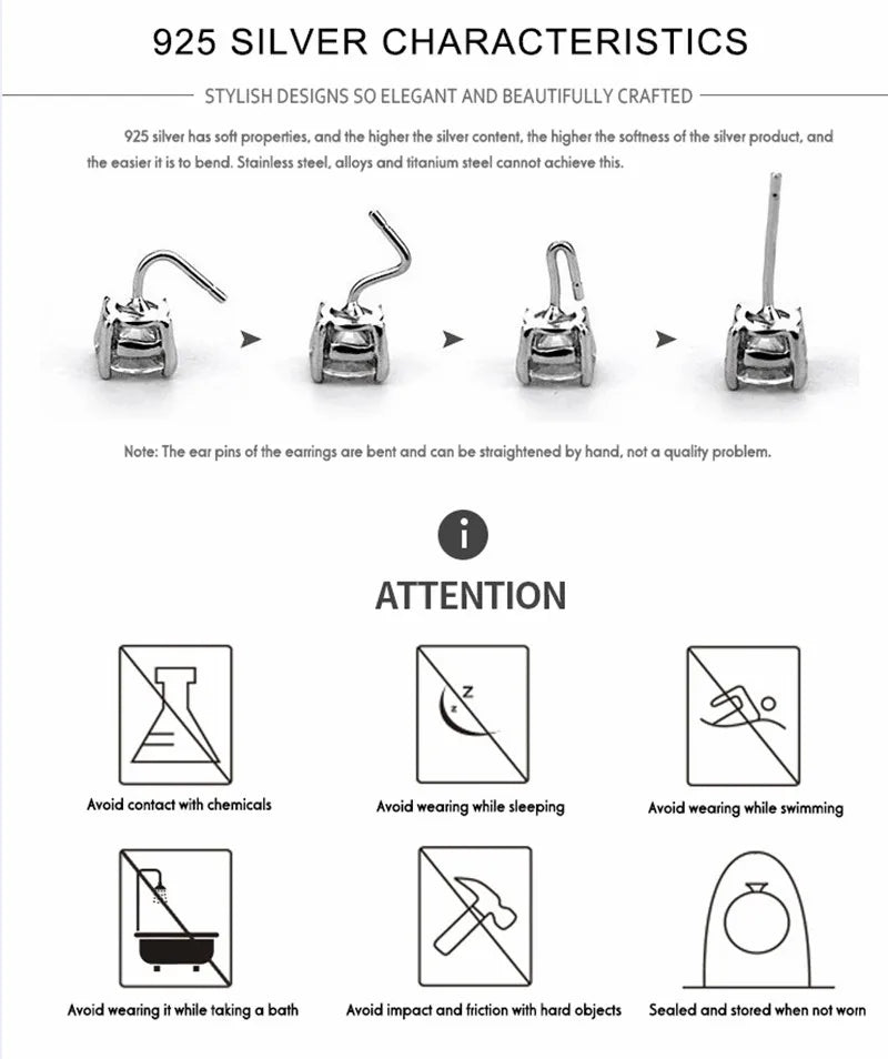 925 Sterling Silver Needle Long Chain Stud Earrings For Women Exquisite Zircon Geometric Tassel Pendant Earrings Luxury Jewelry