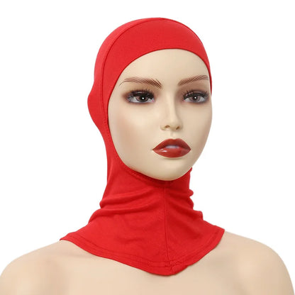 Women Muslim Underscarf Head Cover Muslim Headscarf Inner Hijab Caps Islamic Underscarf Ninja Hijab Scarf Hat Cap Bonnet