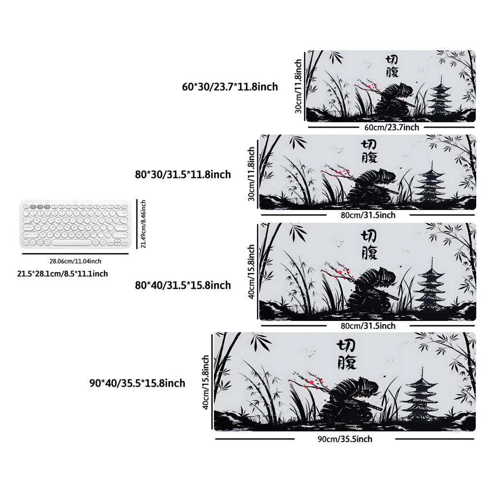 Radio Dj Large Professional Game Mouse Pad Keyboard Gamer Office Accessories Desk Mat Anime XXL Anti-Slip Desktop Mat Floor Mats