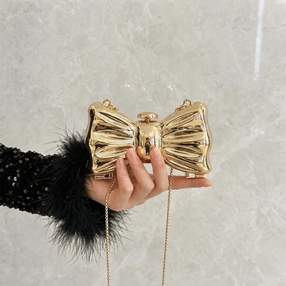 Acrylic Luxury Evening Bags Flower Shaped Single Shoulder Banquet Chain Bag Sparkling Handbag Mini Lipstick Bag Wedding Clutch