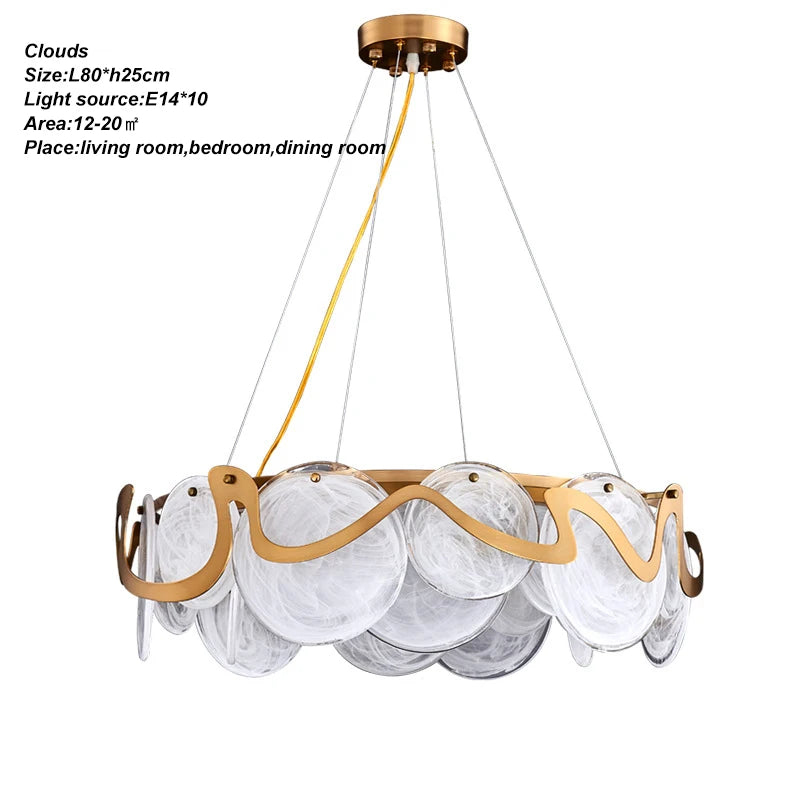 Modern Luxury Lustre Crystal Chandelier Living Room Ceiling Lights Dining Room LED Chandeliers Villa Gold Crystal Pendant Lamp