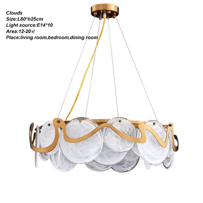 Modern Luxury Lustre Crystal Chandelier Living Room Ceiling Lights Dining Room LED Chandeliers Villa Gold Crystal Pendant Lamp
