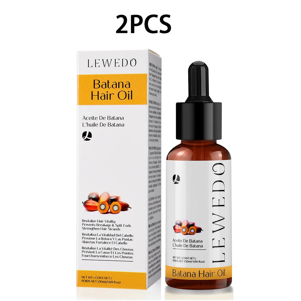 Natural Batana Oil For Hair Growth Anti-Hair Loss Strengthen Roots Repair Damaged Dry Hair Care Essence Oil Eliminate Split Ends