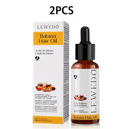Natural Batana Oil For Hair Growth Anti-Hair Loss Strengthen Roots Repair Damaged Dry Hair Care Essence Oil Eliminate Split Ends