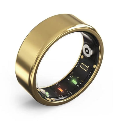 2026 New Smart Ring Heart Rate Blood Pressure Sleep Monitoring Motion Tracking IP68 Waterproof Men Women Smart Ring Holiday Gift