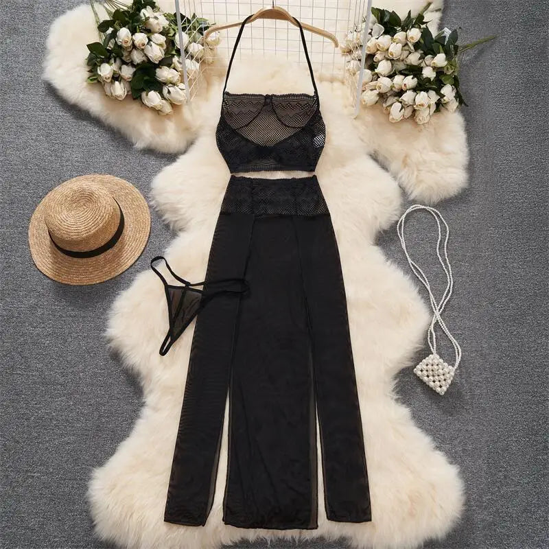 Women Lace Patchwork Velour Strappy Catsuits Fashion One Piece Combination Rompers Erotic Fashion Sexy Bunny Bodysuits Cosplay